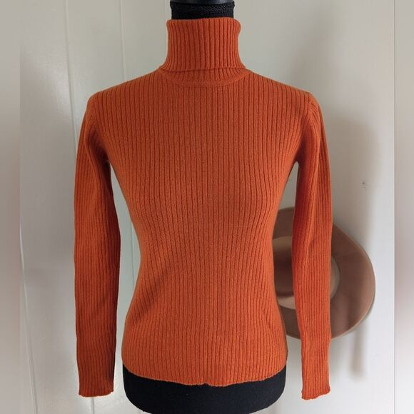 VTG Moda International Merino Wool Preppy Academia Countryside Retro Sweater S - Picture 1 of 8